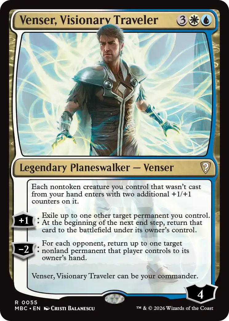 Venser, Visionary Traveler